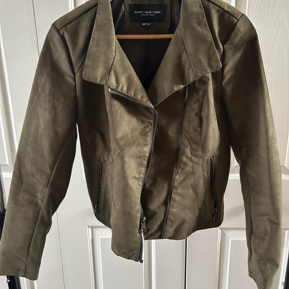 Marc New York Faux Suede Jacket